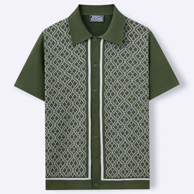European And American Style Men's Casual Jacquard Sweater
